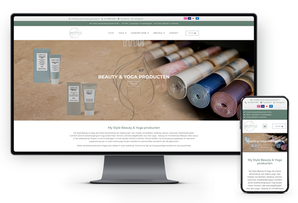 Webshop Yoga