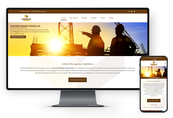 Wordpress website laten maken door Hutten Webdesign