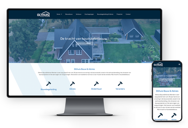 Wordpress website laten maken door Hutten Webdesign